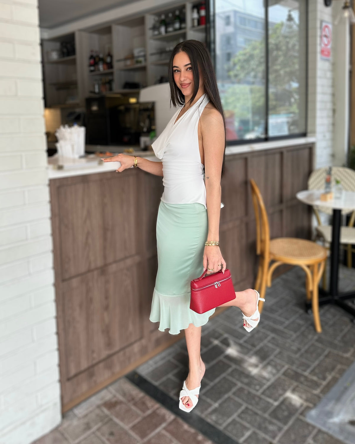 Ophelia Skirt - Celadon