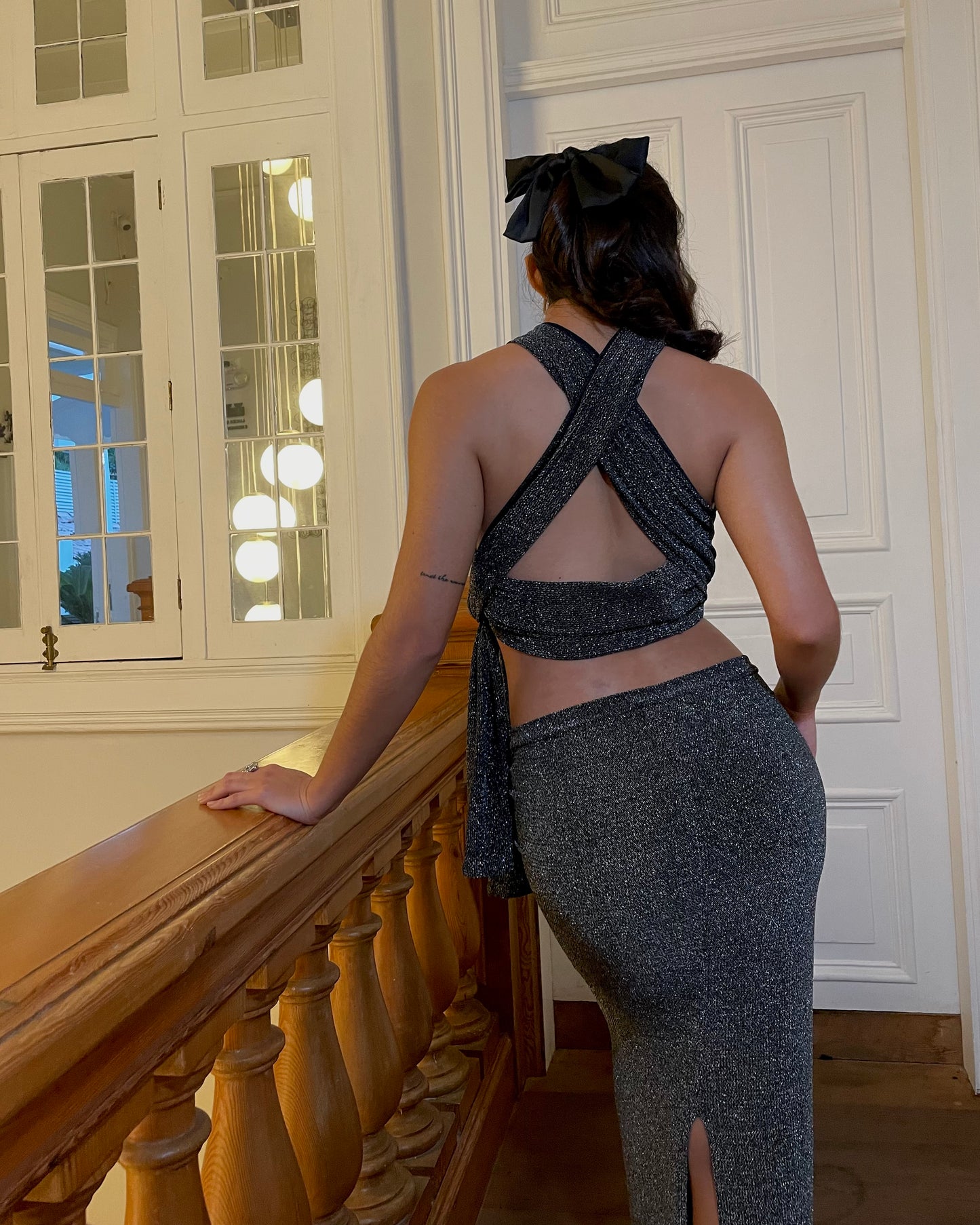 MIDNIGHT RUSH MAXI SKIRT